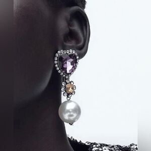 Pearl Drop Earrings S1126